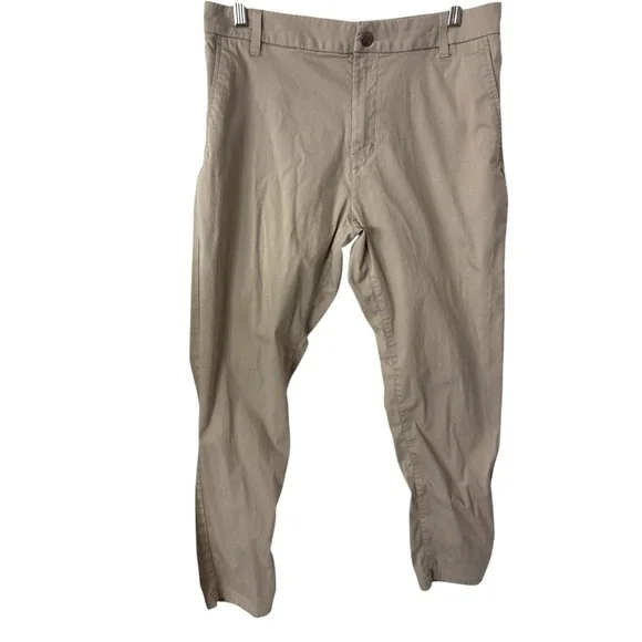 BirdDogs Boom for Your Boomstick Khaki Stretch Pants Mens 32x30 Flat Front - Picture 12 of 12